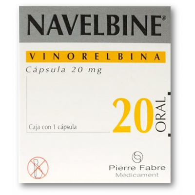 NAVELBINE 20 MG ( VINORELBINE ) 1 CAPSULE